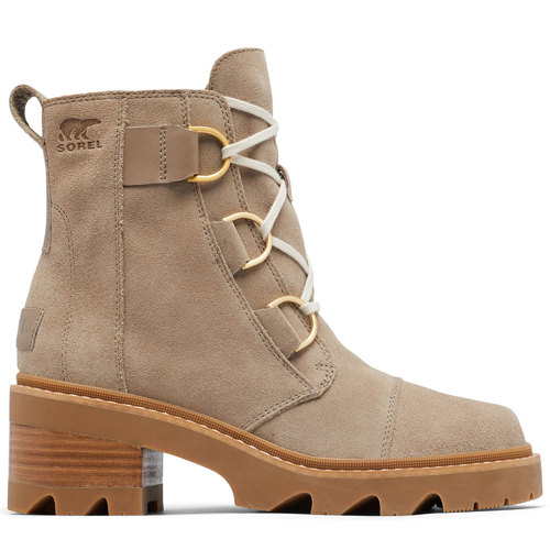 Sorel Joan Now Lace Waterproof Boots for Women 8.5 Omega Taupe/Gum 2